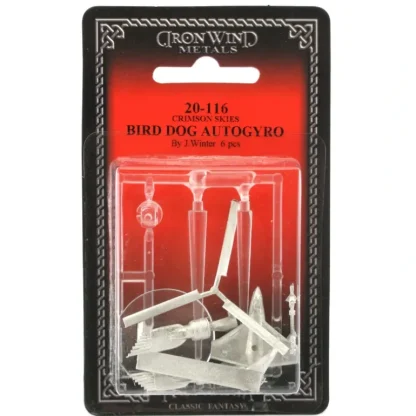 Tabletop Miniatures | Bird Dog Autogyro #20-116 Crimson Skies RPG Metal Ral Partha Figure - Your Source for Gaming Essentials