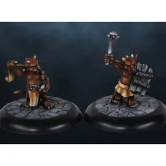 Dungeon Dwellers Ratpelt Kobolds (2) 07009 Unpainted Metal Mini - Your Source for Gaming Essentials Flash Sale