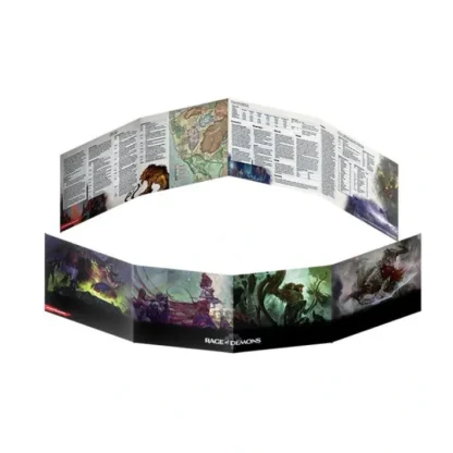Dungeons and Dragons RPG: Out of the Abyss DM Screen - Your Source for Gaming Essentials Outlet