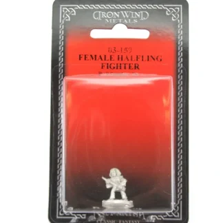 Female Halfling Fighter #03-159 Classic Ral Partha Fantasy RPG Metal Figure - Your Source for Gaming Essentials Best