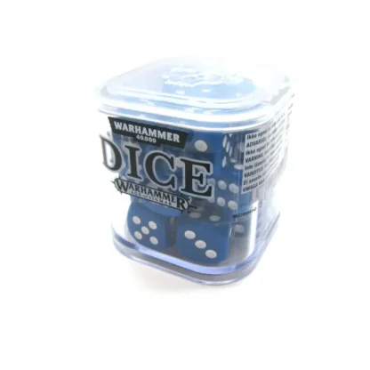 Games Workshop Citadel: Set of 20 Skull Ace 12mm Dice - Blue with White Pips - Your Source for Gaming Essentials Clearance