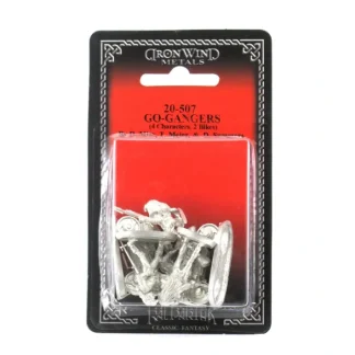 Go Gangers 4 Characters, 2 Bikes #20-507 Shadowrun RPG Metal Ral Partha Figure - Your Source for Gaming Essentials Fashion