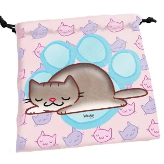 Large Cloth Dice Bag - Munchkin Kittens - Your Source for Gaming Essentials Outlet