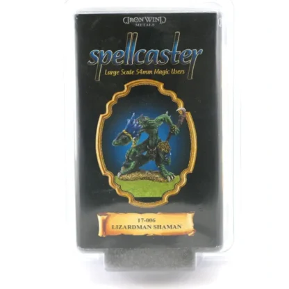 Lizardman Shaman #17-006 Classic Ral Partha Fantasy RPG Metal Figure - Your Source for Gaming Essentials Best Sale