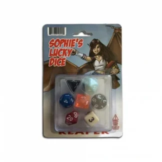 Lucky Pizza Dungeon Dice - Sophie's Lucky Dice Set - Your Source for Gaming Essentials Discount
