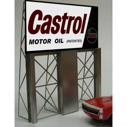 Trains | Miller Engineering 4381 HO/O Castrol Motor Oil Animated Billboard - Your Source for Gaming Essentials