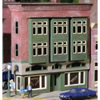 Trains | Miller Engineering 404 N Triangle Hotel & Bar Building Kit - Your Source for Gaming Essentials