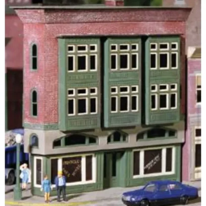 Trains | Miller Engineering 404 N Triangle Hotel & Bar Building Kit - Your Source for Gaming Essentials