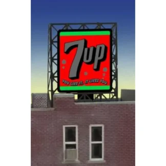 Trains | Miller Engineering 338945 N/Z 7Up Rooftop Sign - Your Source for Gaming Essentials