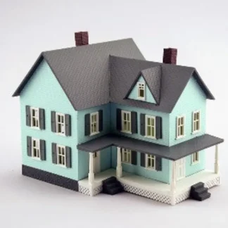 Trains | Model Power 2617 N Grandma's New House Built-Up Buildings Lighted w/ 2 Figures - Your Source for Gaming Essentials