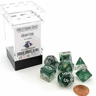 Neutron Dice 7 Piece Polyhedral DnD Dice Set - Hunter - Your Source for Gaming Essentials Fashion