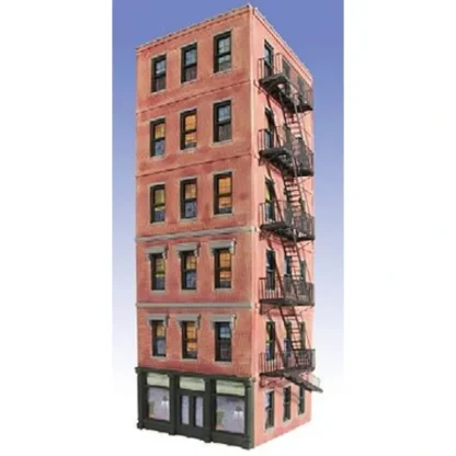 Trains | OGR 942 O Ameri-Towne: Midtown Hotel 6-Story Building Kit - Your Source for Gaming Essentials