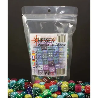 Pound-O-d6 Bag of Loose Chessex Dice (80 to 100 D6 Dice) - Your Source for Gaming Essentials Best