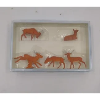 Trains | Preiser 14179 HO Animals - Stags Figures (Set of 5) - Your Source for Gaming Essentials