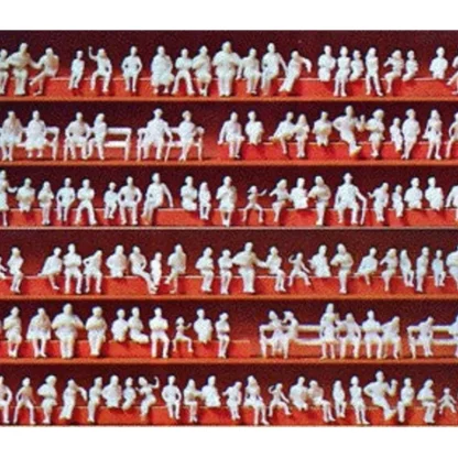 Trains | Preiser 79007 N Unpainted Seated Figures (Set of 120) - Your Source for Gaming Essentials
