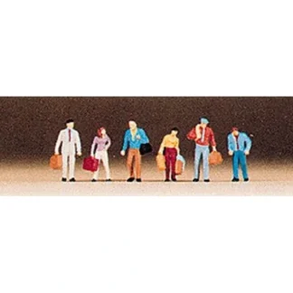 Trains | Preiser 79018 N Walking Passengers Figures (Set of 6) - Your Source for Gaming Essentials