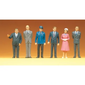 Trains | Preiser 68208 O Standing Pedestrians Figures (Set of 6) - Your Source for Gaming Essentials