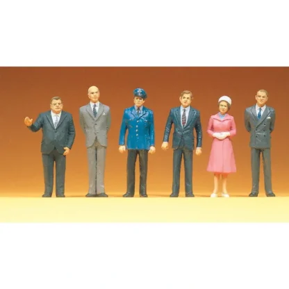 Trains | Preiser 68208 O Standing Pedestrians Figures (Set of 6) - Your Source for Gaming Essentials