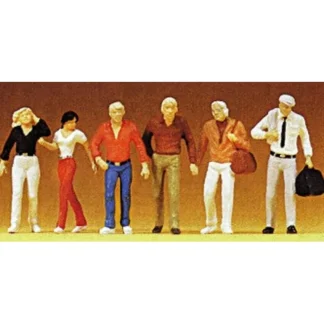 Trains | Preiser 68204 O Walking People Figures (Set of 6) - Your Source for Gaming Essentials