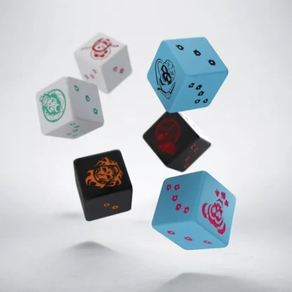 Q-Workshop Batman Miniature Game: D6 Suicide Squad Dice Set (6 Piece Set) - Your Source for Gaming Essentials Discount