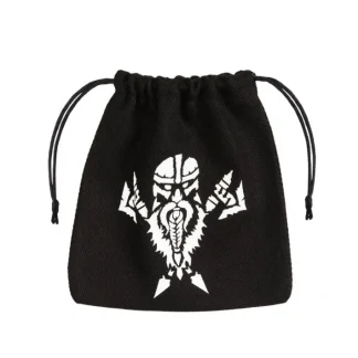 Q-Workshop Dice Bag - Dwarven Black - Your Source for Gaming Essentials Hot