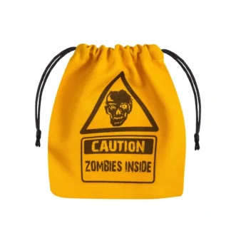Q-Workshop Dice Bag - Zombie Yellow - Your Source for Gaming Essentials Cheap