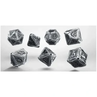 Q-Workshop Metal Dice Set - Call of Cthulhu (7 Pieces) - Your Source for Gaming Essentials Fashion