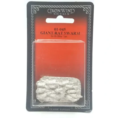 Ral Partha Rat Swarm #01-045 Unpainted Classic Fantasy RPG D&D Metal Figure - Your Source for Gaming Essentials Hot