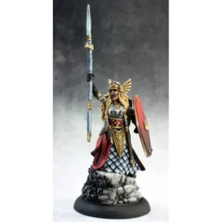 Reaper Miniatures Aina, Female Valkyrie #03643 Dark Heaven Unpainted Metal Mini - Your Source for Gaming Essentials Sale