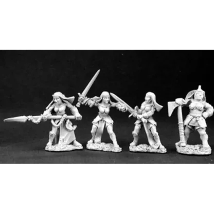 Reaper Miniatures Battle Nuns and Mother Superior #06062 Warlord Army Unpainted - Your Source for Gaming Essentials Flash Sale