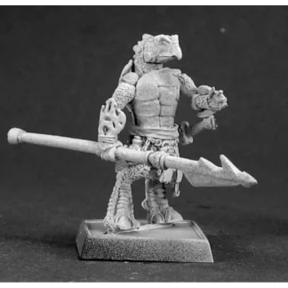 Reaper Miniatures Chhaya, Sergeant #14454 Reptus Unpainted RPG D&D Mini Figure - Your Source for Gaming Essentials Shop