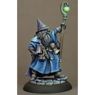 Reaper Miniatures Dungeon Dwellers Luwin Phost Wizard 07008 Unpainted Metal Mini - Your Source for Gaming Essentials Discount