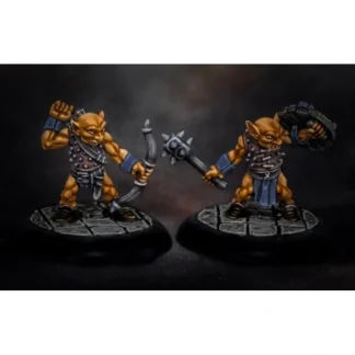 Reaper Miniatures Dungeon Dwellers: Bloodbite Goblins (2) 07003 Unpainted Metal - Your Source for Gaming Essentials Store
