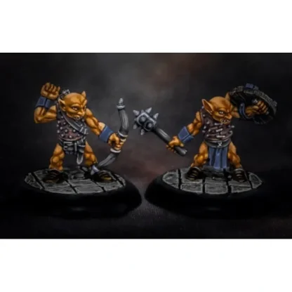 Reaper Miniatures Dungeon Dwellers: Bloodbite Goblins (2) 07003 Unpainted Metal - Your Source for Gaming Essentials Store