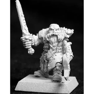 Reaper Miniatures Durgam Deepmug, Dwarf Hero #14019 Dwarves Unpainted D&D Mini - Your Source for Gaming Essentials Shop
