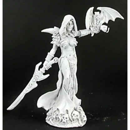 Reaper Miniatures Eldessa, Necromancer #02986 Dark Heaven Unpainted Metal - Your Source for Gaming Essentials Discount
