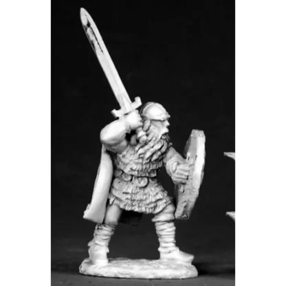 Reaper Miniatures Erik Redbeard, Viking #02556 Dark Heaven Unpainted Metal - Your Source for Gaming Essentials Store