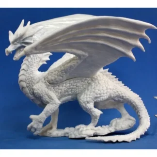 Reaper Miniatures Fire Dragon #77109 Bones Unpainted Plastic D&D RPG Mini Figure - Your Source for Gaming Essentials Sale