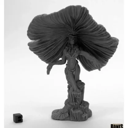 Reaper Miniatures Fungal Queen #44050 Bones Black Unpainted Plastic Mini Figure - Your Source for Gaming Essentials New