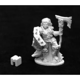 Reaper Miniatures Jade Fire Chieftain #03935 Dark Heaven Unpainted Metal Figure - Your Source for Gaming Essentials Best Sale