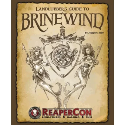 Reaper Miniatures Landlubber's Guide To Brinewind Game Book - Your Source for Gaming Essentials Best