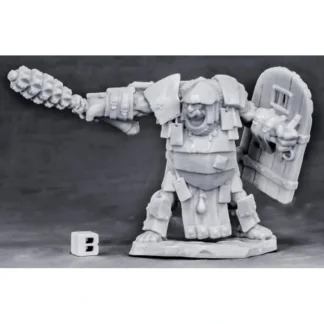 Reaper Miniatures Ogre Chieftain#77566 Bones Unpainted Plastic RPG Mini Figure - Your Source for Gaming Essentials Discount