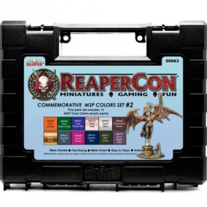 Reaper Miniatures ReaperCon 2020 Commemorative MSP Colors Set #2 (12 Paints) - Your Source for Gaming Essentials Online