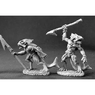 Reaper Miniatures Slithe Raiders (2 Pieces) #03161 Dark Heaven Unpainted Metal - Your Source for Gaming Essentials Cheap