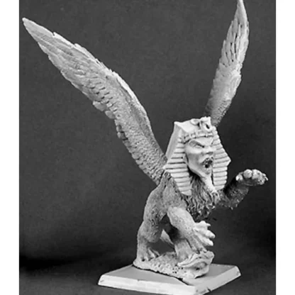 Reaper Miniatures Sphinx, Nefsokar Monster #14256 Nefsokar Unpainted D&D Mini - Your Source for Gaming Essentials Best Sale