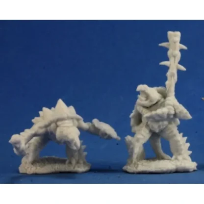 Reaper Miniatures Spikeshell Warriors (2) #77270 Bones D&D RPG Mini Figure - Your Source for Gaming Essentials Sale