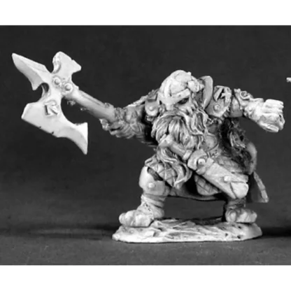 Reaper Miniatures Thorvald Clawhelm Dwarf Hero 03386 Dark Heaven Unpainted Mini - Your Source for Gaming Essentials Cheap