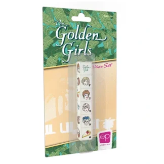 Set of 6 D6 Pop Culture Dice - The Golden Girls - Your Source for Gaming Essentials New