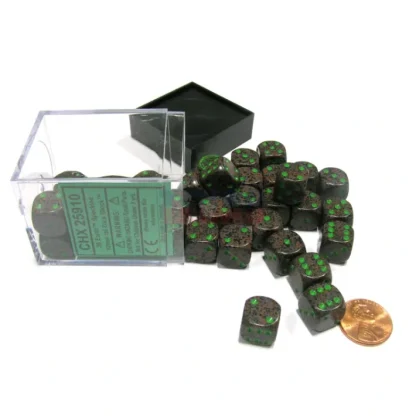 Speckled 12mm D6 Chessex Dice Block (36 Dice) - Earth - Your Source for Gaming Essentials Store