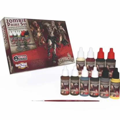 The Army Painter Warpaints: Zombicide Black Plague Paint Set - Your Source for Gaming Essentials Shop